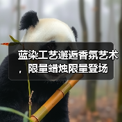 蓝染工艺邂逅香氛艺术，限量蜡烛限量登场（图2）