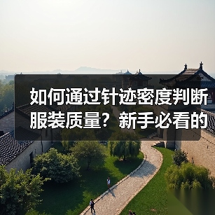 如何通过针迹密度判断服装质量？新手必看的实用指南（图4）