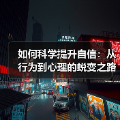 如何科学提升自信：从行为到心理的蜕变之路