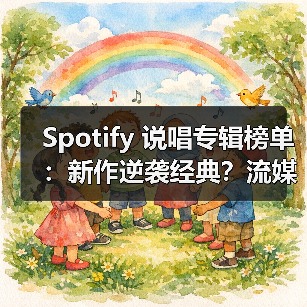 Spotify 说唱专辑榜单：新作逆袭经典？流媒体霸主排名曝光