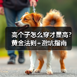 高个子怎么穿才显高？黄金法则+避坑指南