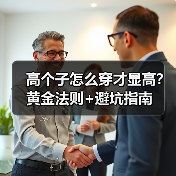 高个子怎么穿才显高？黄金法则+避坑指南（图3）