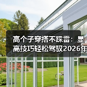 高个子穿搭不踩雷：显高技巧轻松驾驭2026年潮流（图4）
