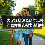 大学穿搭怎么穿才出彩？教你用衣橱表达独特个性（图1）