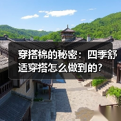 穿搭棉的秘密：四季舒适穿搭怎么做到的？（图2）