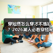 穿短搭怎么穿才不尴尬？2026潮人必看穿搭秘籍（图3）