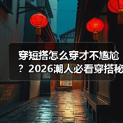 穿短搭怎么穿才不尴尬？2026潮人必看穿搭秘籍（图4）