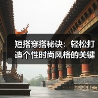 短搭穿搭秘诀：轻松打造个性时尚风格的关键（图3）