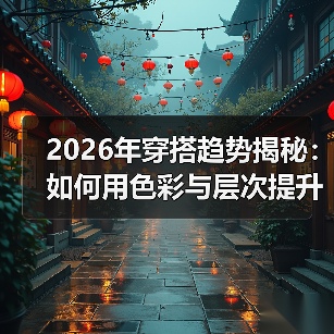 2026年穿搭趋势揭秘：如何用色彩与层次提升自信？