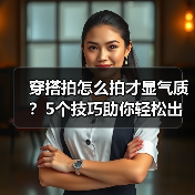 穿搭拍怎么拍才显气质？5个技巧助你轻松出片（图4）