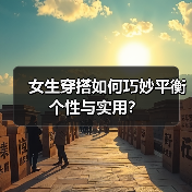 女生穿搭如何巧妙平衡个性与实用？（图2）