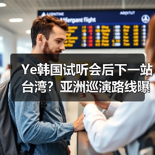Ye韩国试听会后下一站台湾？亚洲巡演路线曝光（图2）