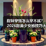 甜妹穿搭怎么穿不腻？2026甜美少女感技巧大公开（图2）