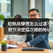轻熟风穿搭怎么过渡？细节决定层次感的秘诀（图3）