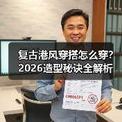 复古港风穿搭怎么穿？2026造型秘诀全解析（图2）