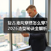 复古港风穿搭怎么穿？2026造型秘诀全解析（图3）