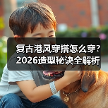 复古港风穿搭怎么穿？2026造型秘诀全解析（图4）