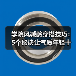 学院风减龄穿搭技巧：5个秘诀让气质年轻十岁（图4）