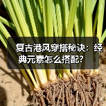 复古港风穿搭秘诀：经典元素怎么搭配？（图2）