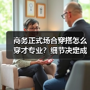 商务正式场合穿搭怎么穿才专业？细节决定成败！（图2）