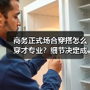 商务正式场合穿搭怎么穿才专业？细节决定成败！（图3）