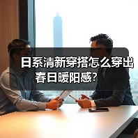日系清新穿搭怎么穿出春日暖阳感？（图2）