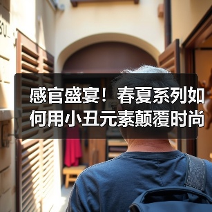 感官盛宴!春夏系列如何用小丑元素颠覆时尚?(图3) 感官盛宴!春夏系列如何用小丑元素颠覆时尚?(图3)