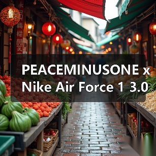 PEACEMINUSONE x Nike Air Force 1 3.0版本神秘设计曝光?(图3) PEACEMINUSONE x Nike Air Force 1 3.0版本神秘设计曝光?(图3)