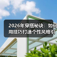 2026年穿搭秘诀：如何用技巧打造个性风格引领潮流？（图3）