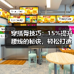 穿搭臀技巧：15%提升腰线的秘诀，轻松打造完美线条（图2）