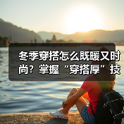冬季穿搭怎么既暖又时尚？掌握“穿搭厚”技巧轻松变美！（图2）