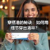 穿搭港的秘诀:如何用细节穿出港味?(图3) 穿搭港的秘诀:如何用细节穿出港味?(图3)