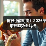 拖鞋也能时尚?2026穿搭新趋势全解析(图4) 拖鞋也能时尚?2026穿搭新趋势全解析(图4)