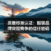 质量标准认证:服装品牌突围竞争的信任密码(图4) 质量标准认证:服装品牌突围竞争的信任密码(图4)