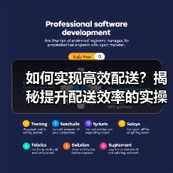 如何实现高效配送?揭秘提升配送效率的实操技巧(图2) 如何实现高效配送?揭秘提升配送效率的实操技巧(图2)