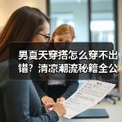 男夏天穿搭怎么穿不出错？清凉潮流秘籍全公开（图3）