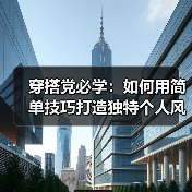 穿搭党必学:如何用简单技巧打造独特个人风格?(图2) 穿搭党必学:如何用简单技巧打造独特个人风格?(图2)