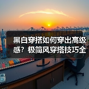 黑白穿搭如何穿出高级感?极简风穿搭技巧全解析(图3) 黑白穿搭如何穿出高级感?极简风穿搭技巧全解析(图3)
