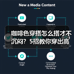咖啡色穿搭怎么搭才不沉闷?5招教你穿出高级感(图3) 咖啡色穿搭怎么搭才不沉闷?5招教你穿出高级感(图3)