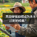 黑白穿搭如何成为永不过时的经典?(图4) 黑白穿搭如何成为永不过时的经典?(图4)
