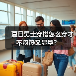 夏日男士穿搭怎么穿才不闷热又显型？（图1）