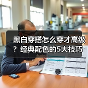 黑白穿搭怎么穿才高级？经典配色的5大技巧揭秘（图3）