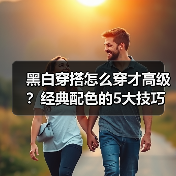黑白穿搭怎么穿才高级？经典配色的5大技巧揭秘（图4）