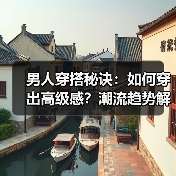 男人穿搭秘诀:如何穿出高级感?潮流趋势解析(图2) 男人穿搭秘诀:如何穿出高级感?潮流趋势解析(图2)