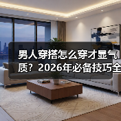 男人穿搭怎么穿才显气质?2026年必备技巧全解析(图2) 男人穿搭怎么穿才显气质?2026年必备技巧全解析(图2)