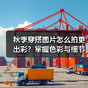 秋季穿搭图片怎么拍更出彩？掌握色彩与细节的实用技巧