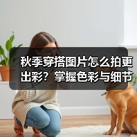 秋季穿搭图片怎么拍更出彩？掌握色彩与细节的实用技巧（图4）