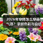 2026年穿搭怎么穿最显气质？掌握色彩与自信法则