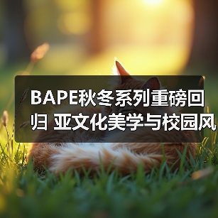 BAPE秋冬系列重磅回归 亚文化美学与校园风碰撞(图4) BAPE秋冬系列重磅回归 亚文化美学与校园风碰撞(图4)