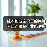 成本加成定价真的稳赚不赔?服装行业陷阱揭秘(图2) 成本加成定价真的稳赚不赔?服装行业陷阱揭秘(图2)